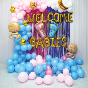welcome baby decoration image