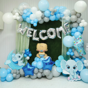 welcome baby decoration image